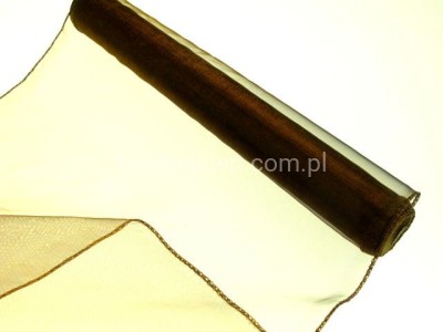 Organza dark brown