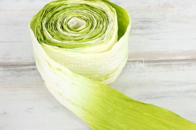 Taśma papierowa krem/oliwka