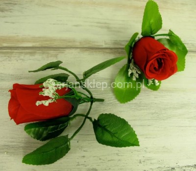 Pąk róży A042 (24 szt) red