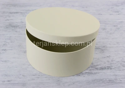 Flower box W6685 (1 szt) cream