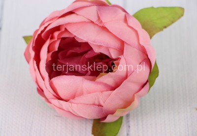 Peonia wyrobowa N006 (12 szt) pink/pudrowy br.róż