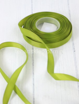 Taśma rypsowa 1,2cm x 25Y tea green (oliwka) #085C