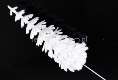 Choinka brokacona PIK (24szt) XTIK015  white