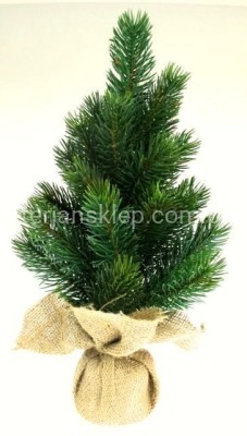 Choinka w worku jutowym CH017