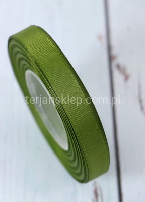Taśma rypsowa 1,2cm x 25Y dark olive green