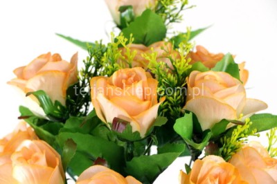 Bukiet róż A057 lt tea/łosoś