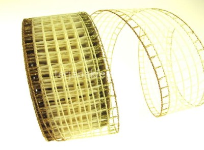 Taśma siatkowa 5cm z/z krem