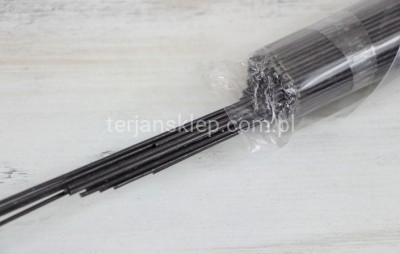 Drut czarny fi 1,6 mm (40 cm) 2,5 kg