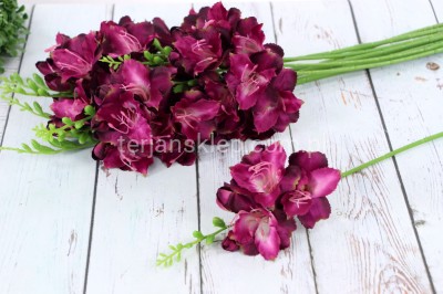 Frezja gał. SUN677 (12 szt gałązek) purple #2666A