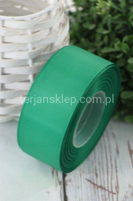 Taśma rypsowa 3,8cm x 25Y dark green #089