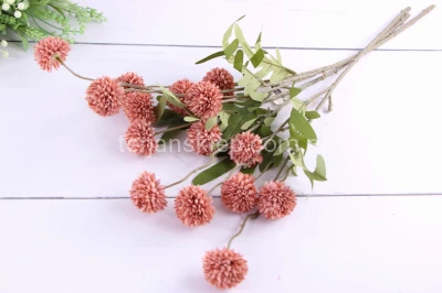 Gałązka z kulkami CV17874 (1 szt) coral #2