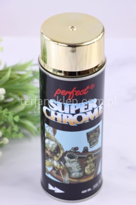 Spray SUPER CHROME 400 ml gold