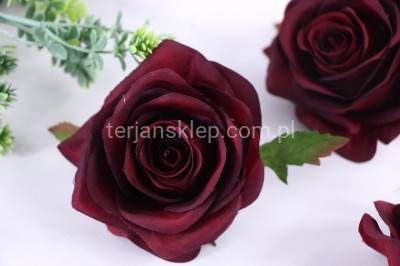 Róża wyrobowa SUN385 (12 szt) dr burgundy #2253