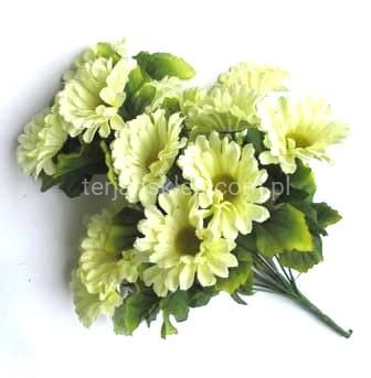 Bukiet margaretka C341  cytryna bl.żółty/j.zieleń