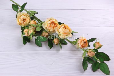 Gałąź dzikiej róży SUN663 real peach #3065