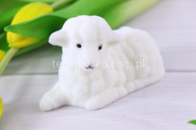 Baranek flokowany TG40538 white