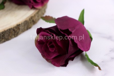 Róża NAOMI pąk SUN412 (24 szt) burgundy green #3003