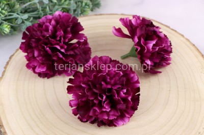 Goździk wyr. satynowy CA960 (20 szt) purpura #51
