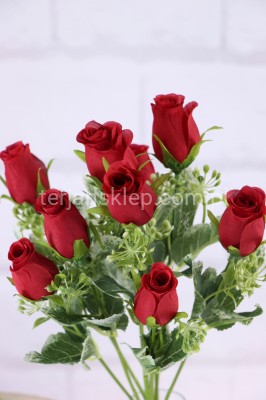 Bukiet pastelowych pąków róż CV21255 red #6