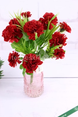 Bukiet goździków CV13974 czerwień #5