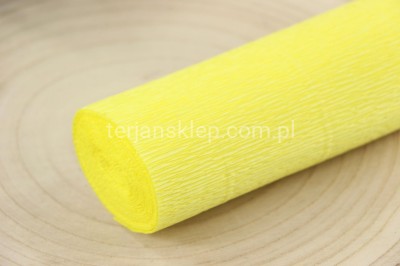 Krepina rolka (50 cm x 2,5m) żółta #575