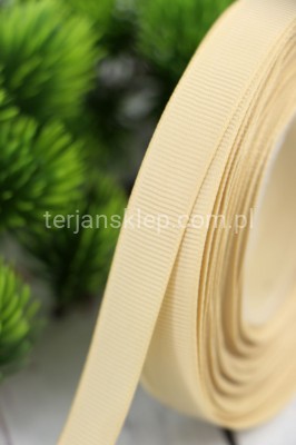 Taśma rypsowa 3,8cm x 25Y beige / lt gold #101