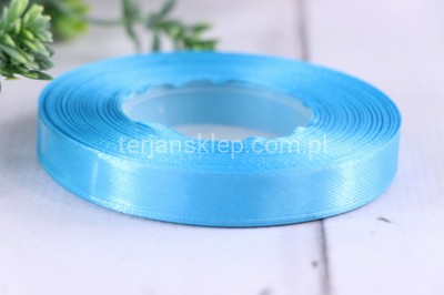 Taśma satynowa 38 mm x 32 mb blue