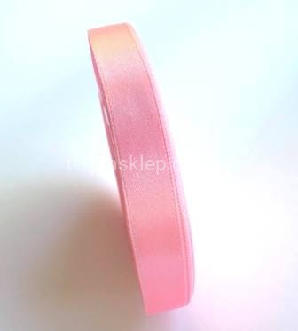Taśma satynowa 12mm x 32 mb lt pink /#048