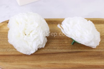 Goździk wyrobowy K322 (12 szt) white