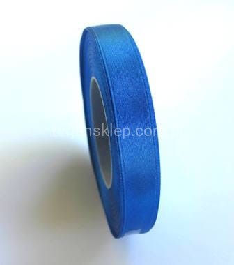 Taśma satynowa 12mm  x 32 mb  royal blue / #090C