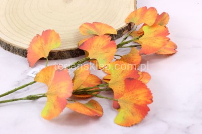Gałąź z liśćmi MIŁORZĄB KLM1129 orange