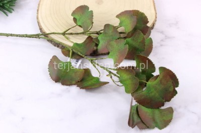 Gałąź z liśćmi MIŁORZĄB KLM1129 olive brown