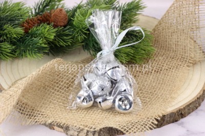 Dzwoneczki (10 szt) TG57307 / TG57308    silver