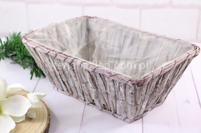 Osłonka z korą prostokąt RA75393 L