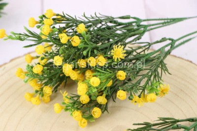 Kwitnący len (gałązki) 3 szt H403 (yellow)