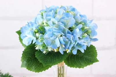 Bukiet / wiązka hortensji REAL TOUCH CV31261 (blue #5)