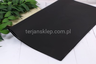 Folia satynowa (20 arkuszy) 58 x 58 cm black