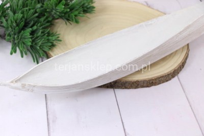 Łódka z liścia palmy COCO BOAT WHITE