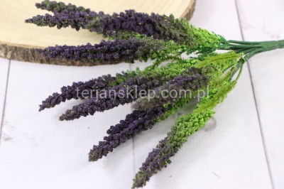 Wrzosy w bukiecie TIK120  green / dk violet