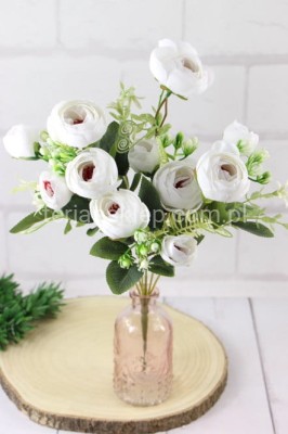 Bukiet pełników CH69 (biel)