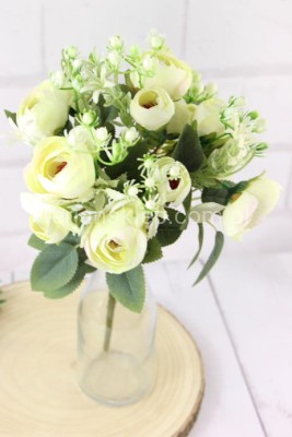 Bukiet pełników CH69 (cream green)