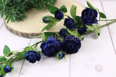 Gałąź dzikiej róży SUN663 navy blue #2263