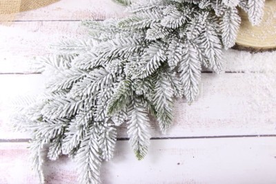 Girlanda świerkowa OŚNIEŻONA HGZ023 (130 cm)