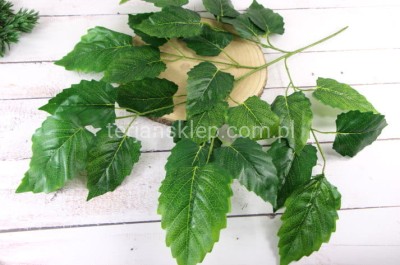 Gałąź z liśćmi (12 szt) RX148 tt green