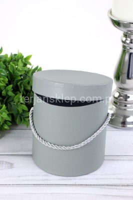 Flower box b/s wyższy gray