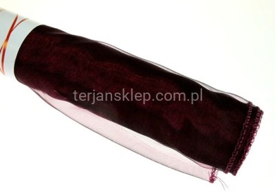 Organza wine red