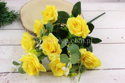 Bukiet róż M009 yellow