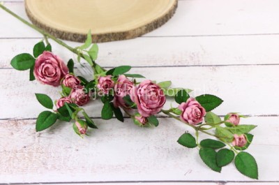 Gałąź dzikiej róży SUN663 flamingo #3124