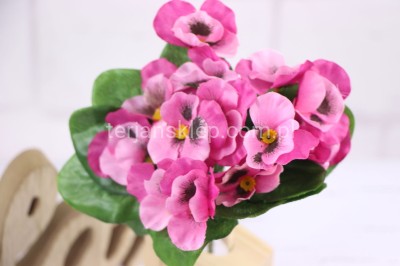 Bukiet bratków CK121 pink