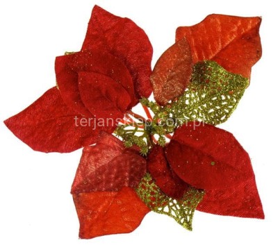 Gwiazda betlejemska XM004  red/gold